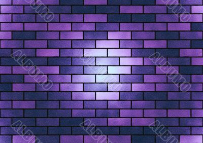 Brick  luminous texture
