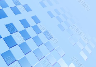 Abstraction background with squares