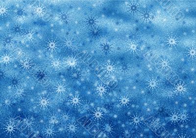 Background with snowflakes