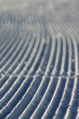 Snow tracks