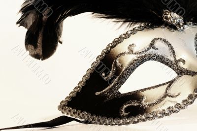 Mask on white