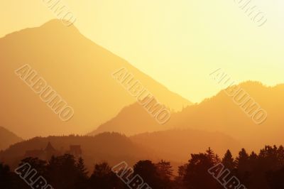 Golden sunset