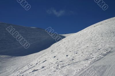 Snowy hills