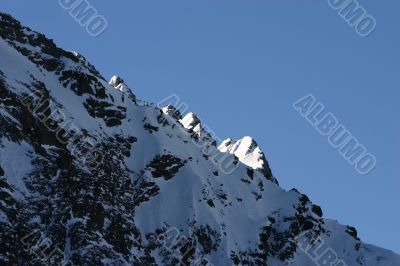 Snowy hill