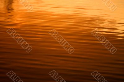 Sunset reflected