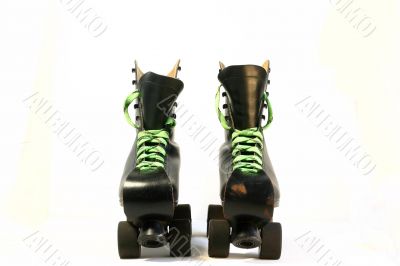 Black rollerskates