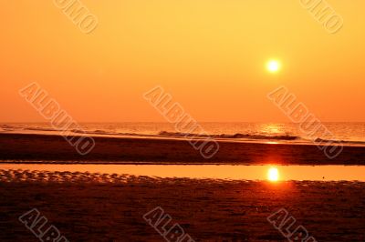 Orange sunset