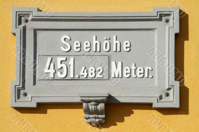 sign shield sea level