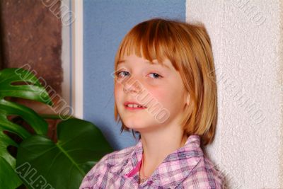 blond girl