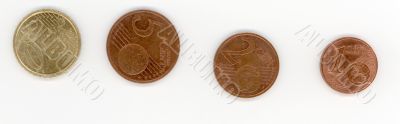 four Euro cent coin