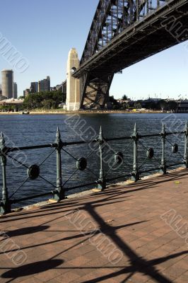 Path At The Sydney Harbour Bridge