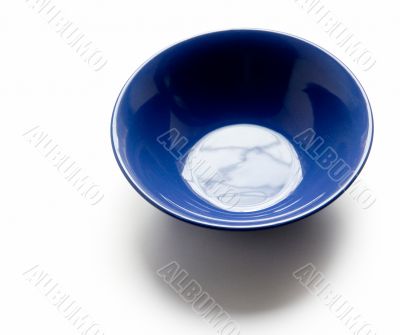 Dark blue plate