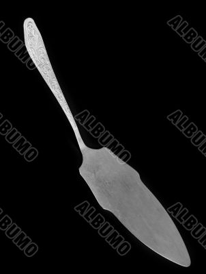 Metal kitchen shovel