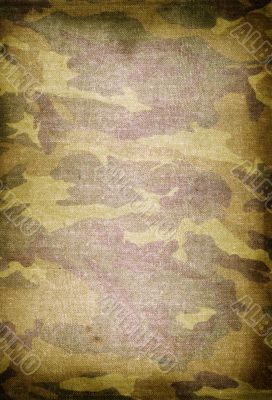 old dirty camouflage