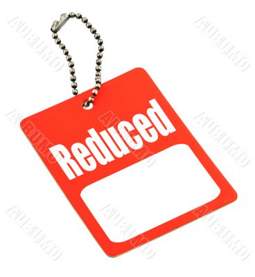 Sale tag with copy space