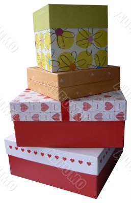 Boxes for gift