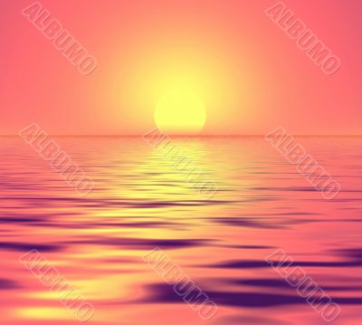 Pink sunset