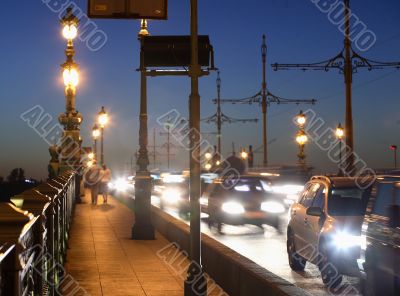 Evening bridge (Spb)