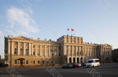 Mariinsky Palace of Saint-Petersburg