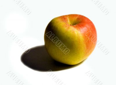 fresh apple isolated
