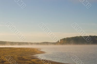 Foggy Lake Mist