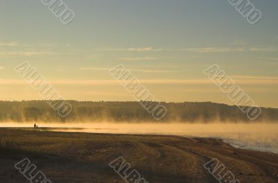 Foggy Lake Mist