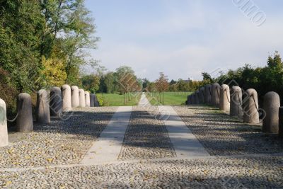 Bridge in the Monza Park