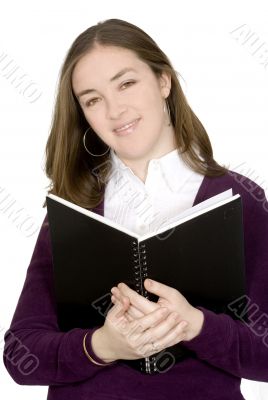 beautiful female student