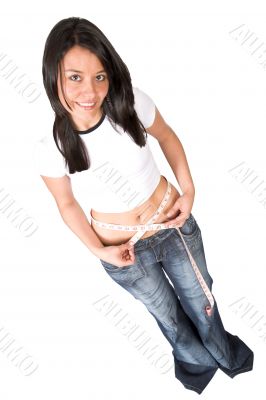 beautiful fit girl - lose weight