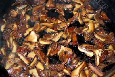 Roasted  mushrooms