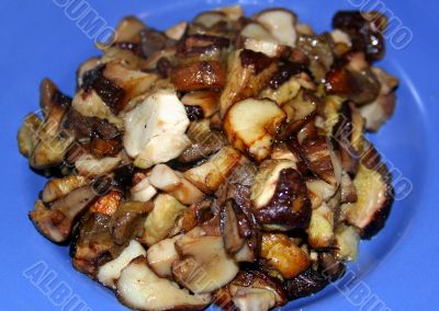 Roasted  mushrooms