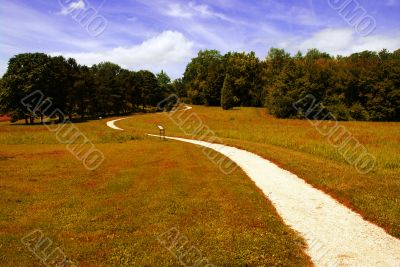 curved road