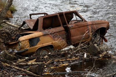 Old soviet car