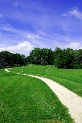 curved road