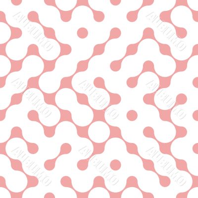 Pink and white retro background