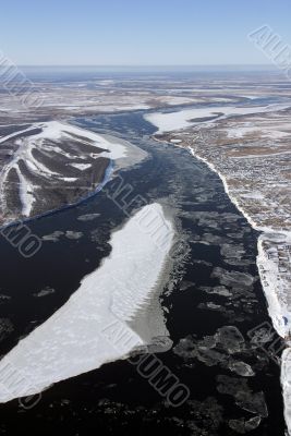 River in Siberia