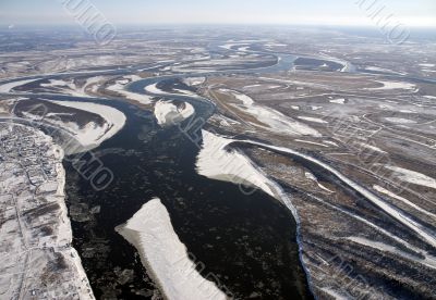 River in Siberia