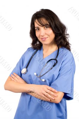 Friendly female doctor