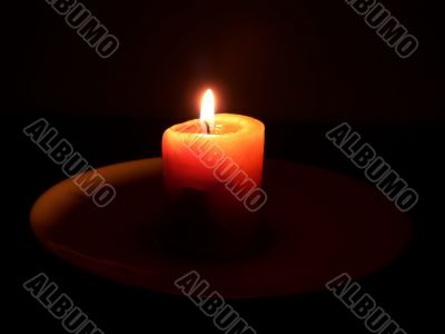 lit candle 2