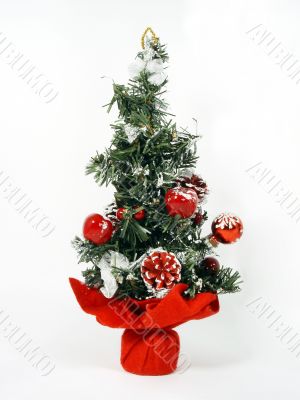 plastic christmas tree