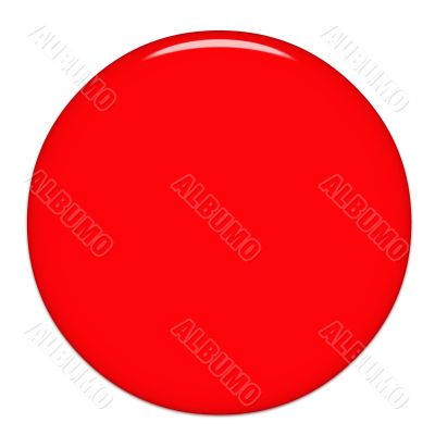 Round Glass Button