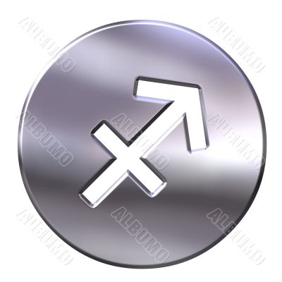 3D Silver Sagittarius