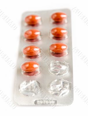 Orange tablets