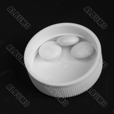 Three tablets