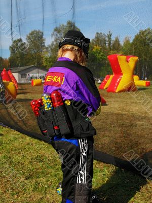 paintball girl
