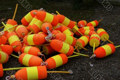Lobster buoys
