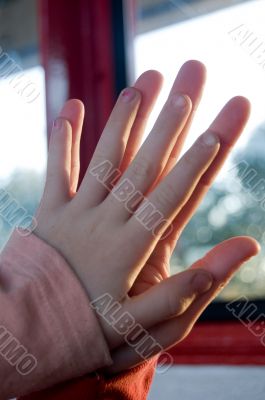 hands together