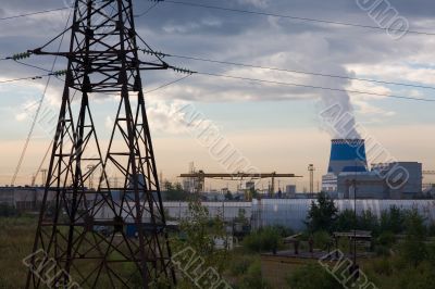 The industrial cityscape