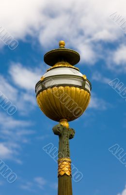 The golden lantern