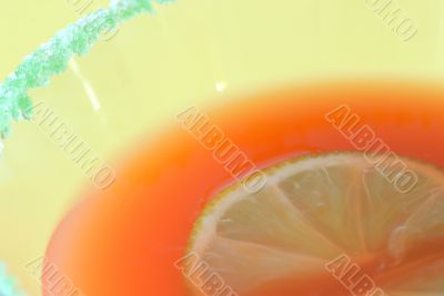 Very great cocktail with lemon